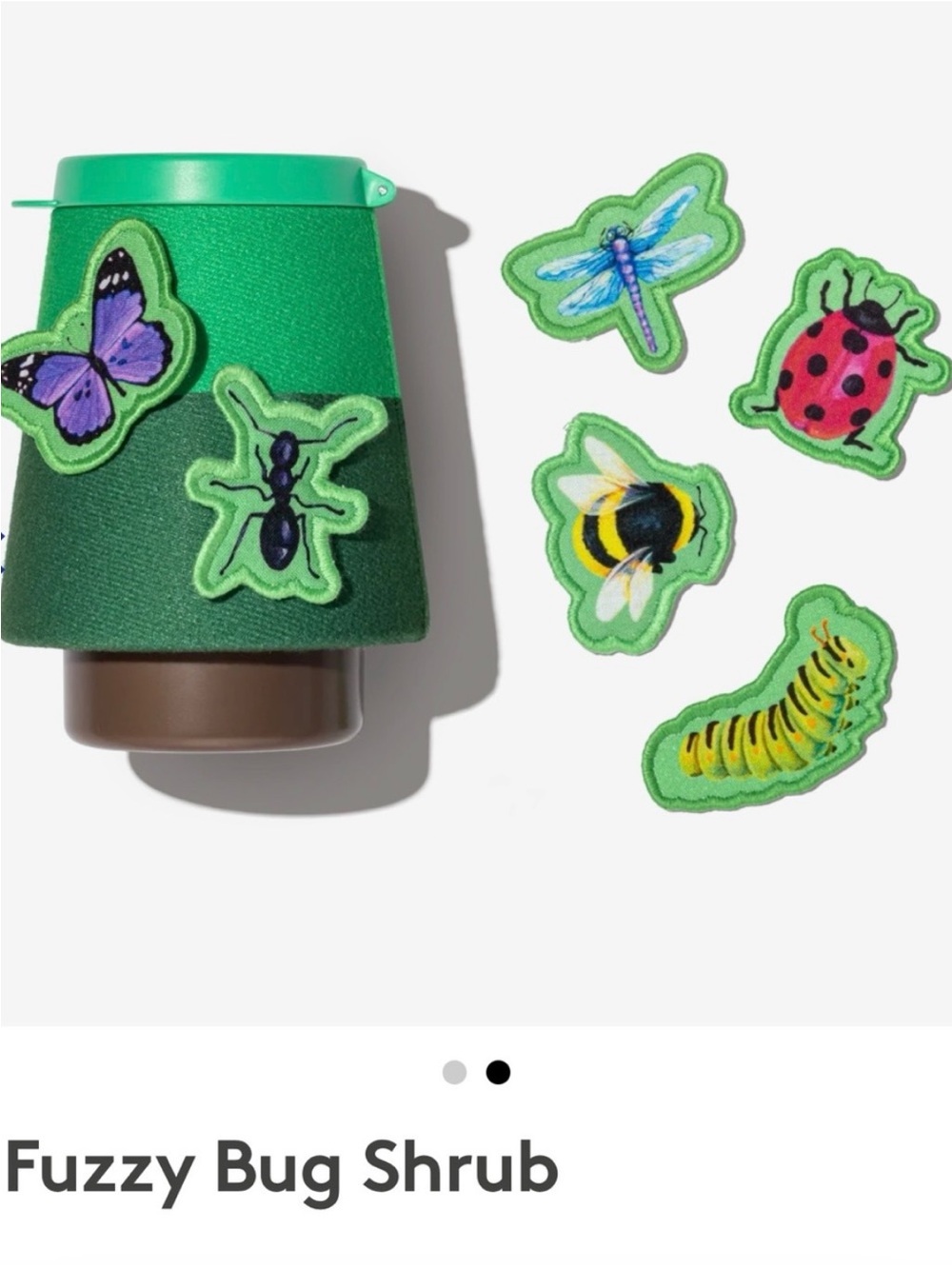 Lovevery Fuzzy Bug Shrub from Pioneer Play Kit Montessori Toy
